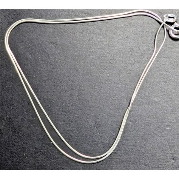 SILVER(1.93G), NECKLACE 16"