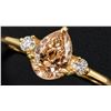 Image 3 : 10K(1.55G),  PINK LAB DIAMOND  (0.5CT)RING, SIZE 7, SUGGESTED RETAIL VALUE $2600