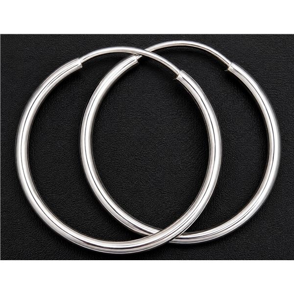 10K(1G),  HOOP EARRING, SUGGESTED RETAIL VALUE $800