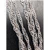 Image 2 : SILVER(8.5G),  SINGAPORE CHAIN 20", SUGGESTED RETAIL VALUE $250