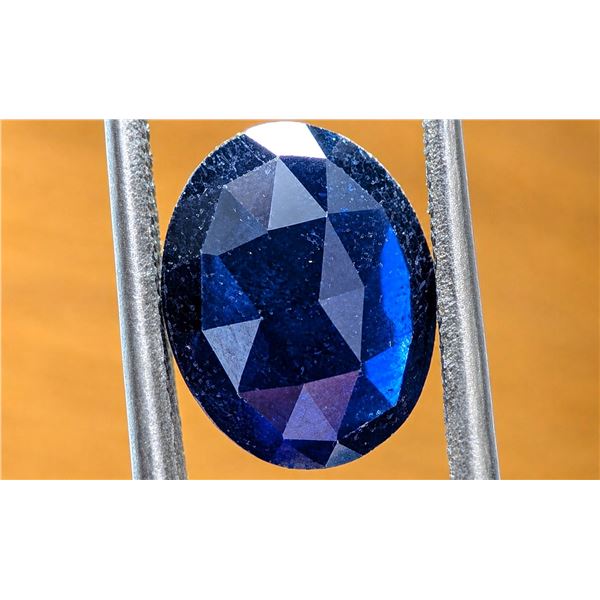 NATURAL SAPPHIRE(ENHANCED) (APP 3CT) GEMSTONE, SUGGESTED RETAIL VALUE $240