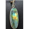 Image 1 : SILVER(2.78G),  LABRADORITE (10CT) PENDNAT