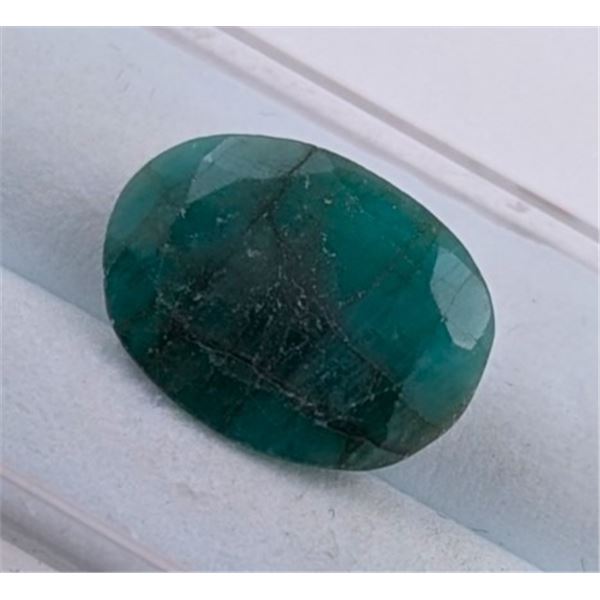 5.05 CT CERTIFIED EMERALD GEMSTONE ($4,250 APPRAISAL)