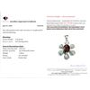 Image 3 : 2.5 CT CERTIFIED SILVER RUBY GEMSTONE PENDANT ($1,772 APPRAISAL)