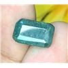Image 1 : 4.8 CT CERTIFIED BRAZILIAN EMERALD GEMSTONE ($3,050 APPRAISAL)