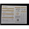 Image 3 : *NEW* PLATINUM PLATED 2CT EACH MOISSANITE LAB DIAMOND STUD EARRINGS: GH, VVSI, GRA REPORT
