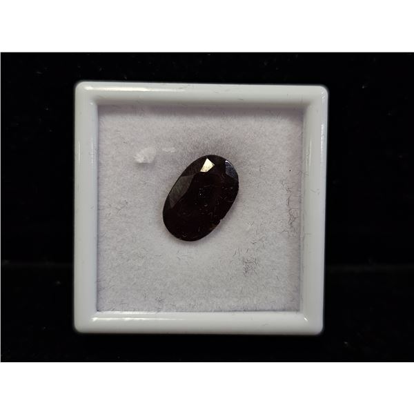 9.1 CT OVAL CUT UNTREATED NATURAL GARNET: 9.9MM X 15.2MM