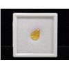 Image 1 : 3.7CT PEAR CUT UNTREATED NATURAL YELLOW SAPPHIRE: 8MM X 10.6MM