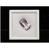 Image 1 : 11.1CT EMERALD CUT UNTREATED NATURAL PINK AMETHYST: 11.1MM X 18MM