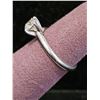 Image 2 : PLATINUM DIAMOND ENGAGEMENT RING WITH BAG: SIZE 4.75
