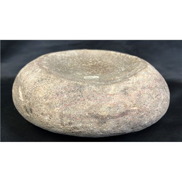 NORTHWEST COAST FIRST NATIONS STONE MORTAR 9" X 7" X 4"
