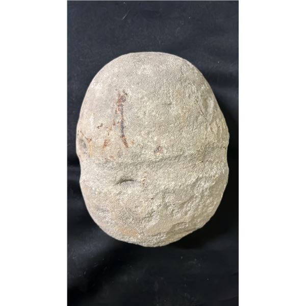 FIRST NATIONS FULL-GROOVED SINKER STONE