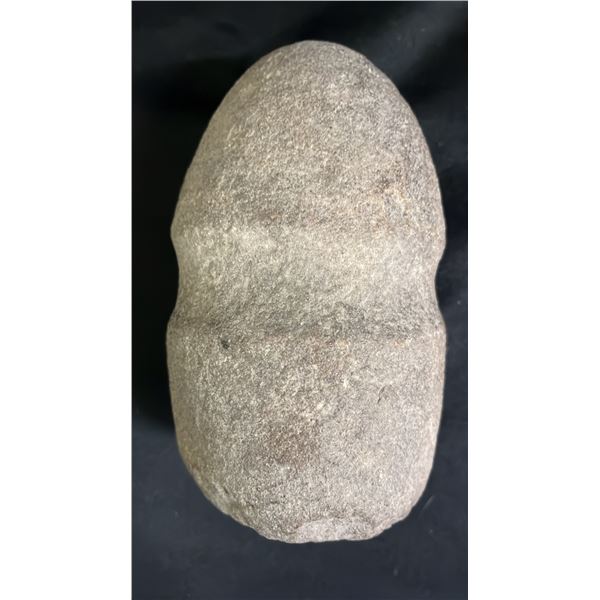 FIRST NATIONS FULL-GROOVED SINKER STONE