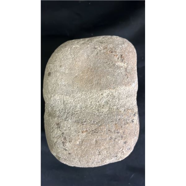 FIRST NATIONS FULL-GROOVED SINKER STONE