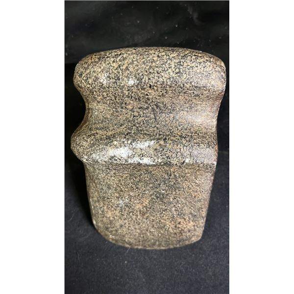 FIRST NATIONS FULL-GROOVE STONE AXE HEAD