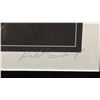 Image 3 : FRAMED & MATTED PENCIL SIGNED ROBERT S. SANDERSON "MOON" PRINT: 22" X 22"