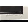 Image 3 : FRAMED & MATTED PENCIL SIGNED ROBERT S. SANDERSON "MOON" PRINT: 22" X 22"