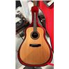 Image 2 : ACOUSTIC GUITAR WITH HARD CASE (NO STRINGS, NO TUNING KNOBS)