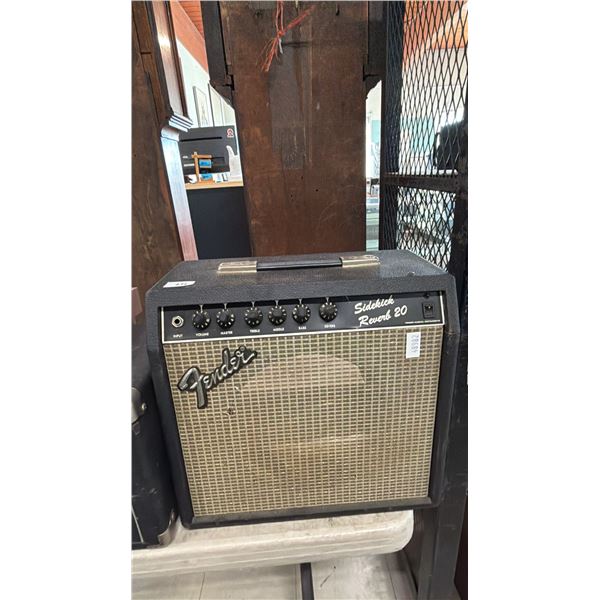 VINTAGE FENDER SIDEKICK REVERB 20 AMPLIFIER