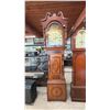 Image 1 : ANTIQUE HOWELL DAVIES GRANDFATHER CLOCK WITH KEY MADE IN DOLGELLAU, WALES