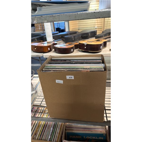 BOX OF ASSORTED VINYL RECORDS
