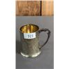 Image 1 : ANTIQUE 1931 STERLING SILVER MONOGRAMMED CHRISTENING CUP (APPROX. 201.5G)