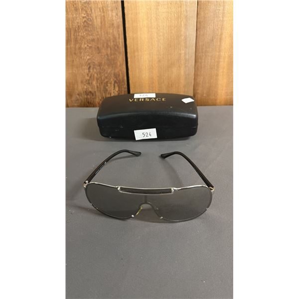 GENUINE VERSACE MODEL 2140 WITH CASE - ONE ARM NEEDS MINOR REPAIR