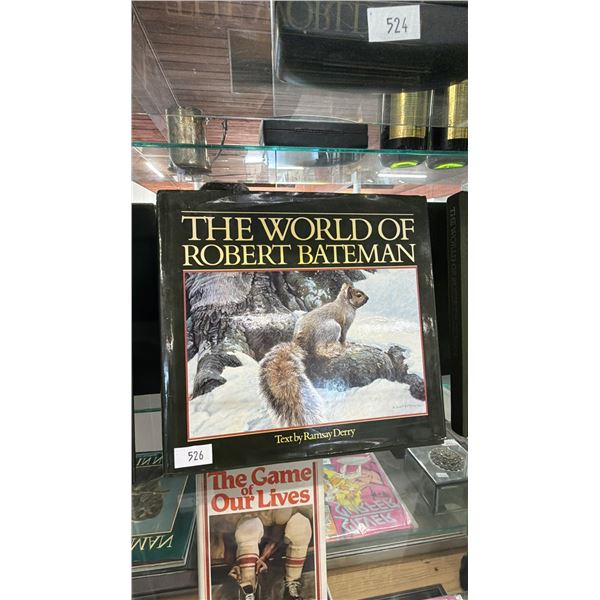 "THE WORLD OF ROBERT BATEMAN" ART BOOK - SIGNED BY ROBERT BATEMAN