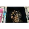 Image 3 : DIAMOND TESTER, SMALL MIRRORED JEWELRY BOX & CONTENTS & ASSTD. FASHION WATCHES