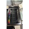 Image 2 : ART 101 SET IN ACCORDION CARRY CASE *INCOMPLETE*