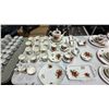 Image 7 : (71) PIECES OF ROYAL ALBERT POINSETTIA CHINA
