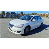 Image 2 : 2014 NISSAN SENTRA SR, 4DR SEDAN, WHITE, VIN 3N1AB7AP9EL696762,