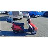 Image 3 : 1985 HONDA ELITE 150, OPEN MOTORCYCLE, RED, VIN JH2KF0101FK002835,