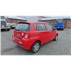 Image 6 : 2010 CHEVROLET AVEO 5, 4DR HATCHBACK, RED, VIN 3G1TB6DE5AL111446,
