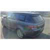 Image 8 : 2014 RANGE ROVER SPORT HSE, 4DR SUV, GREY, VIN SALWR2WF8EA350204,