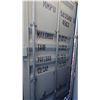 Image 9 : 40' SHIPPING CONTAINER - DUAL FRONT DOOR, 4X DUAL SIDE DOORS WITH CAM LOCKS - 52,910 LBS GROSS