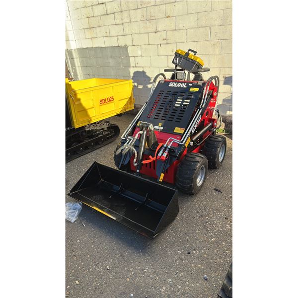 *NEW* SDLOOL COMPACT TRACK MINI S360T SKID STEER LOADER WITH TOOL BOX & KEY