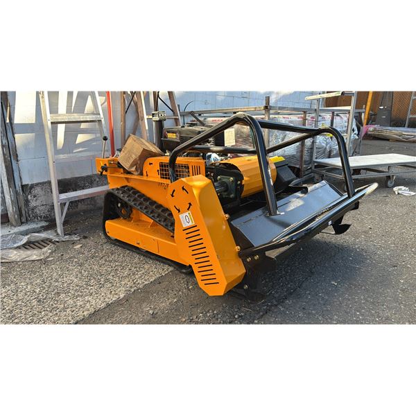 *NEW* SDLOOL LM1000Q REMOTE-CONTROLLED CRAWLER FLAIL MOWER WITH TOOL BOX & REMOTE CONTROL