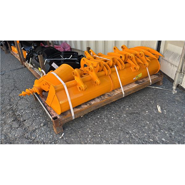 *NEW* ASSORTED MINI SKID STEER ATTACHMENTS WITH FRAME