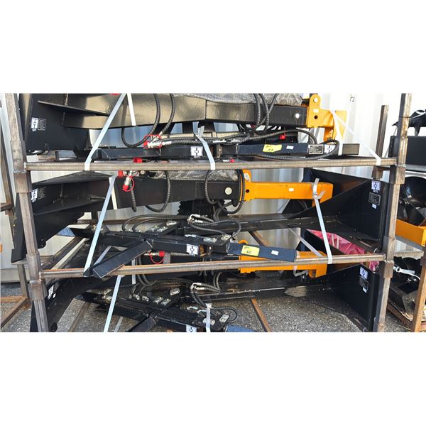 *NEW* GIYI SLT75 SKID STEER TIRE LIFTER ATTACHMENT & TBL47 SKID STEER TELESCOPIC BOOM ATTACHMENT W/