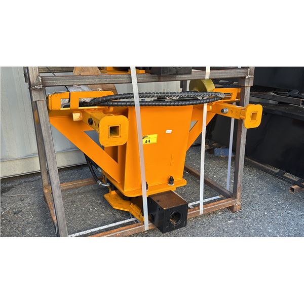 *NEW* GIYI AD68 SKID STEER PILE HAMMER ATTACHMENT WITH FRAME