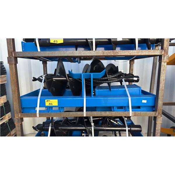 *NEW* GIYI SKID STEER AUGER ATTACHMENT WITH FRAME