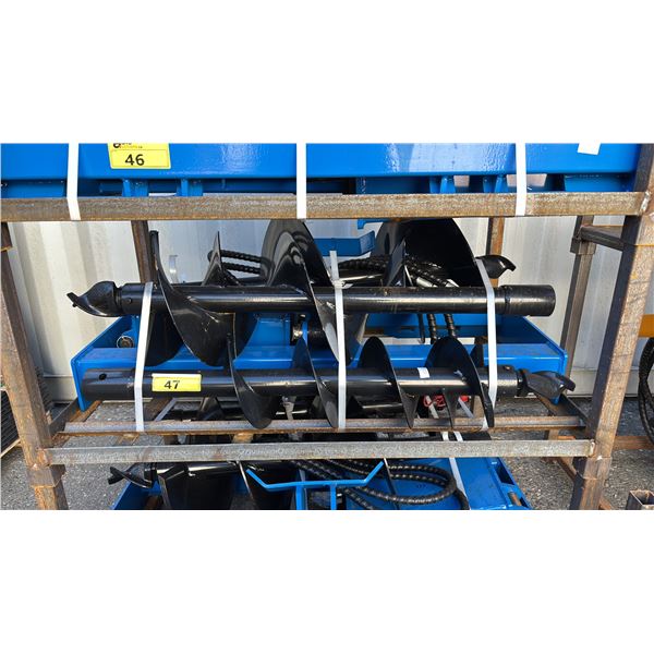 *NEW* GIYI SKID STEER AUGER ATTACHMENT WITH FRAME