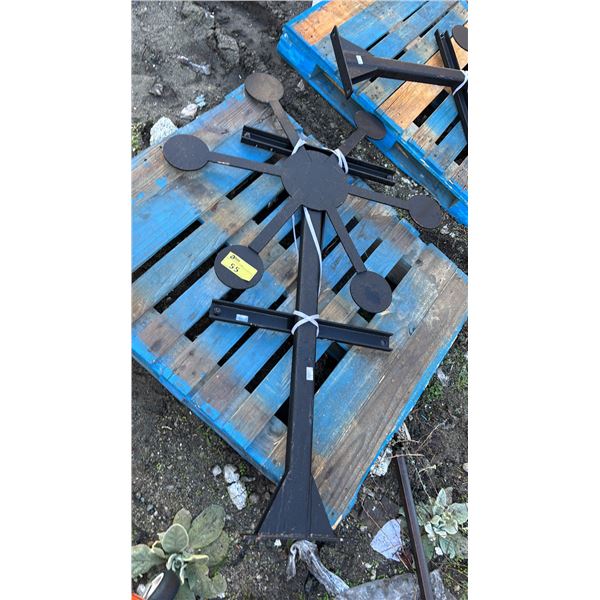 *NEW* WINDMILL STYLE STEEL SHOOTING TARGET