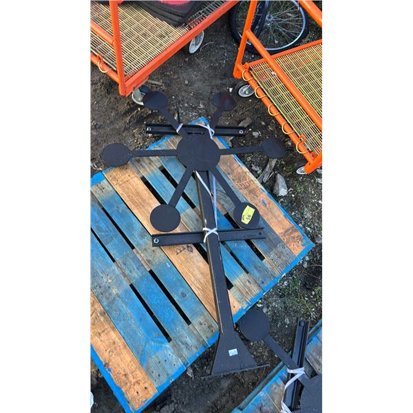 *NEW* WINDMILL STYLE STEEL SHOOTING TARGET