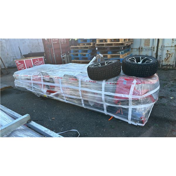 *NEW READY TO ASSEMBLE* SDLOOL OFF-ROAD GOLF CART WITH FRONT BASKET *IN FRAME*