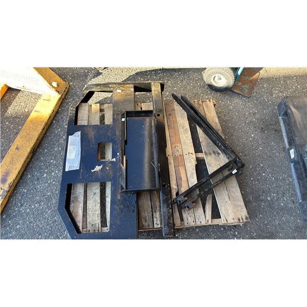 *NEW* GIYI FR47 MINI SKID STEER FORK ATTACHMENT