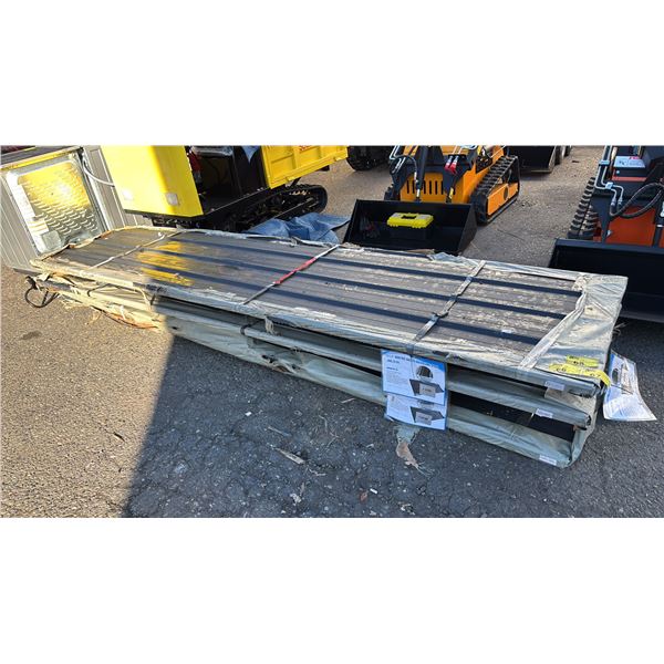 *NEW* (50) SKLP GALVANIZED STEEL 3' X 12' ROOFING SHEETS