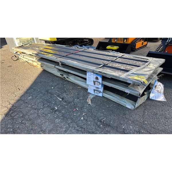 *NEW* (50) SKLP GALVANIZED STEEL 3' X 12' ROOFING SHEETS