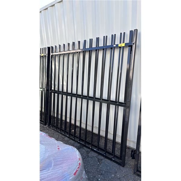 PAIR OF APPROX.  83" X 80" METAL GATES